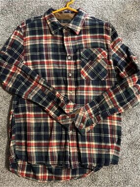 Men's CQR Flannel Button Down Shirt (M)
